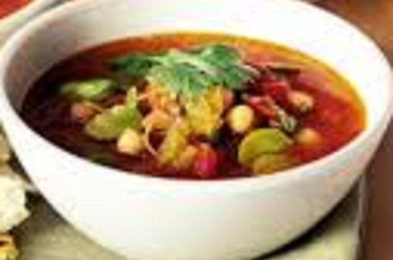 Moroccan chickpea soup