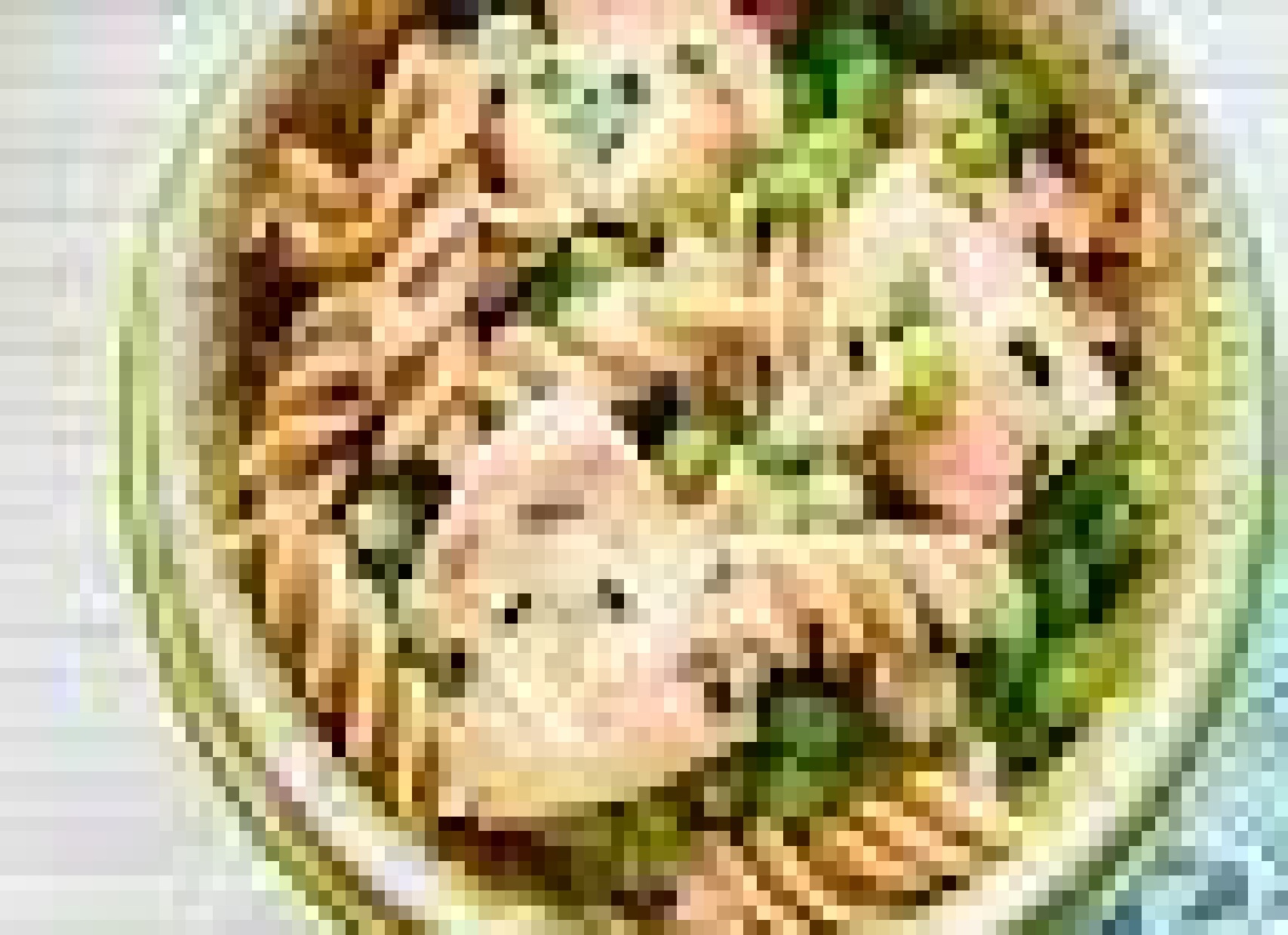 Pasta with salmon & peas