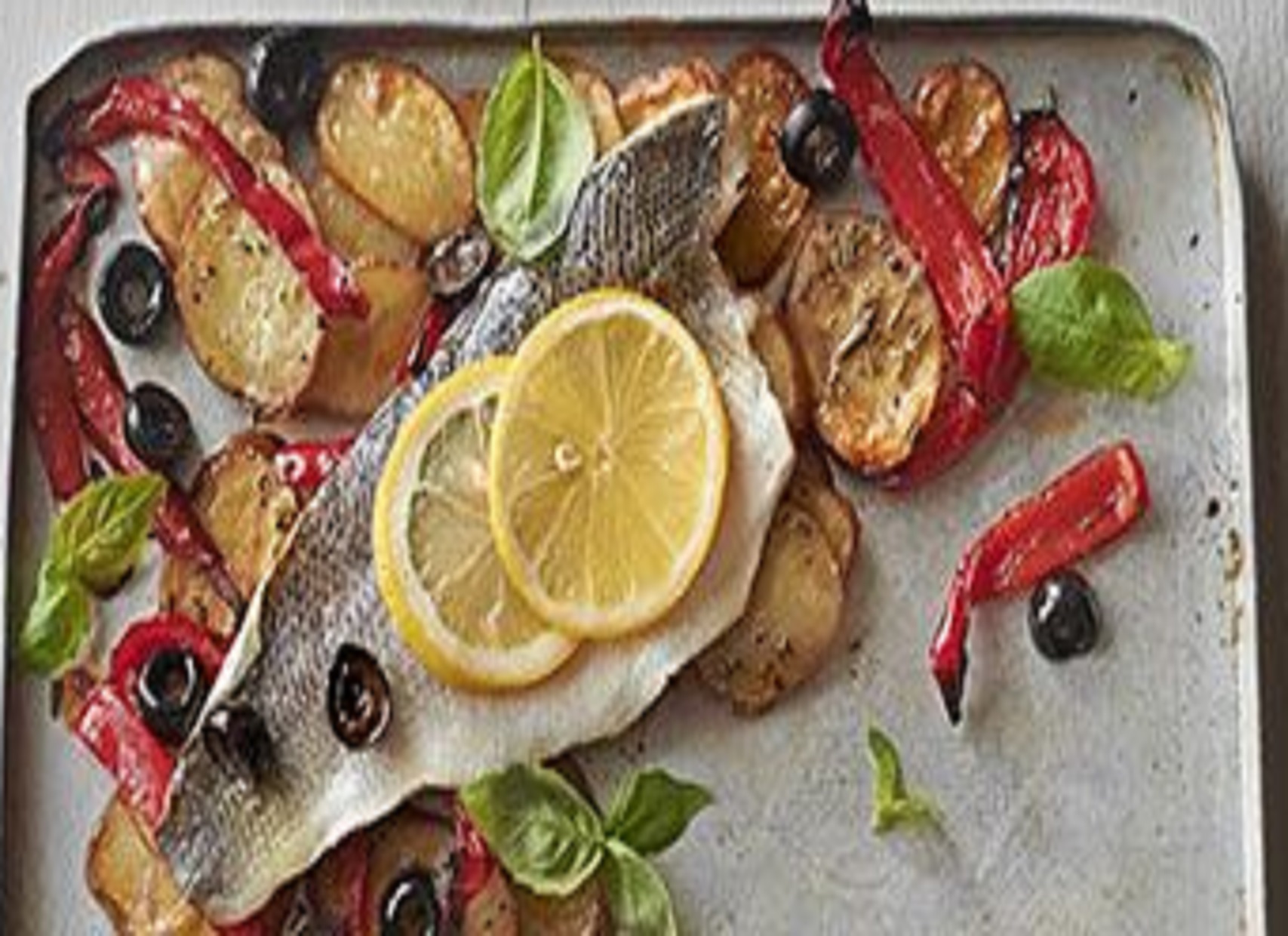Roast Sea Bass And Vegetable Traybake Best Recipes To Cook
