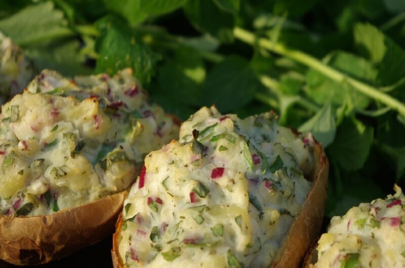 air fryer baked potato