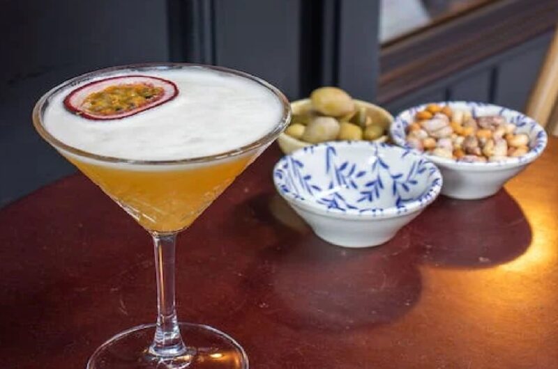 Passion fruit martini!