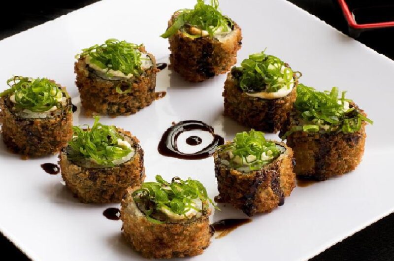 Fried Crispy Rice Sushi