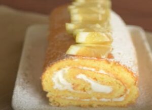 A simple and delicious summer dessert – lemon swiss roll!