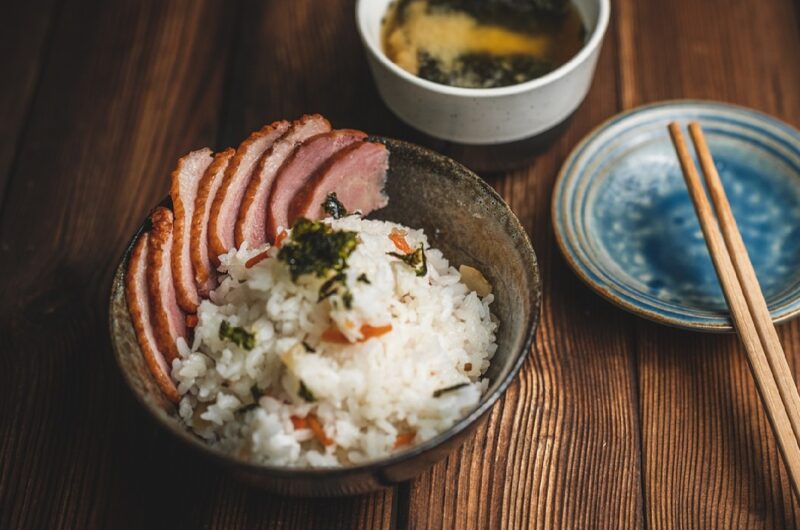 Japanese rice gohan